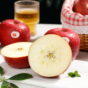 人类第四个苹果庆阳苹果红富士苹果新鲜苹果当季现摘新鲜富士顺丰