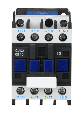 交流接触器CJX2-1210常开1201常闭电流12A线圈电压220V380V110V36