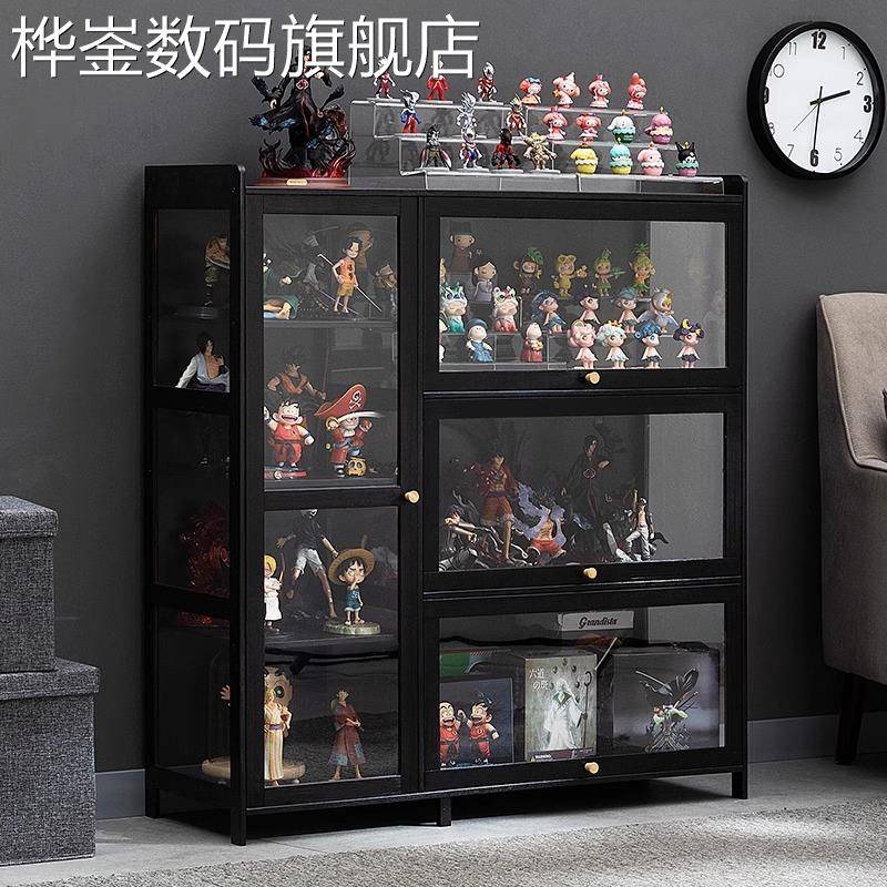 桦崟模型展示盒盲盒收纳展示架泡泡玛特积木压克力乐高置物架展示柜子摆件垫垫