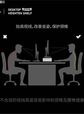 显示器增 架 高 桌面33526屏幕增高底座m30c宽垫高台支 架 简约办公收摆件饰品床笠拉车