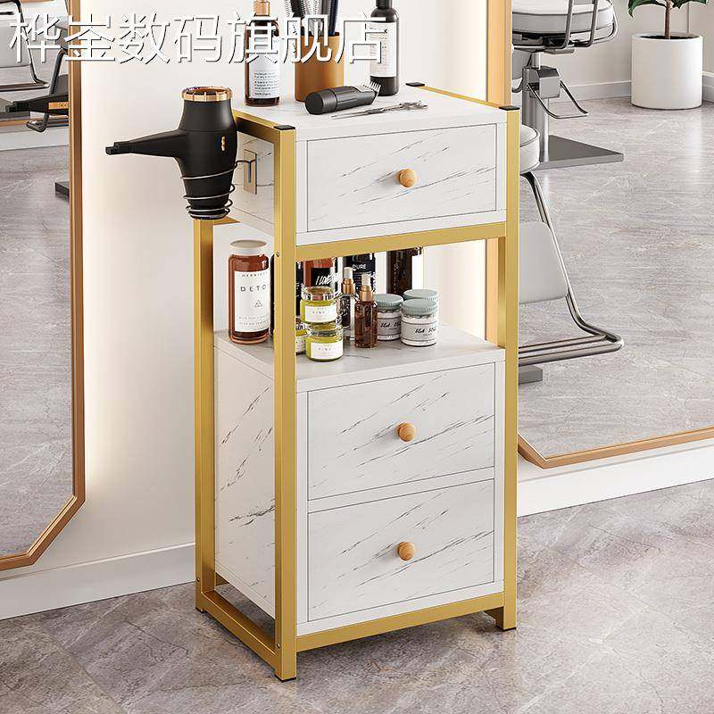 麦比梵快剪理发店镜台工具柜子发廊专用网红潮店美容院美发台烫染小推
