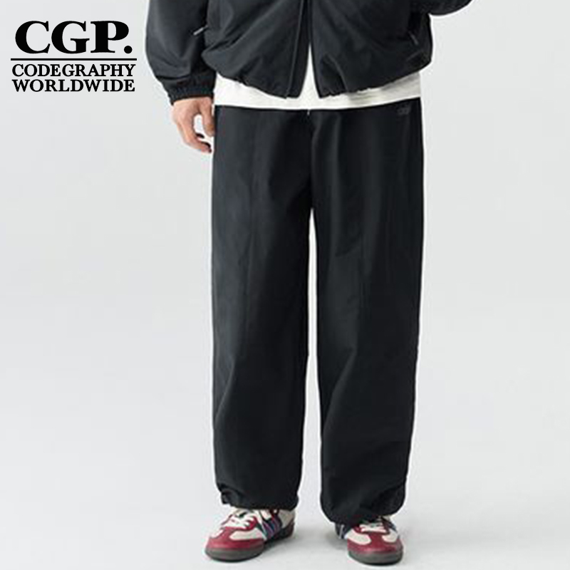 CODEGRAPHY 韩国CGP男女同款运动风松紧裤长裤CBDFUWP020