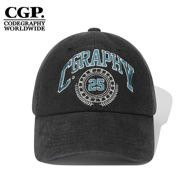 CODEGRAPHY韩国CGP25夏新款男女时尚百搭弯檐棒球帽CBEUUAC002