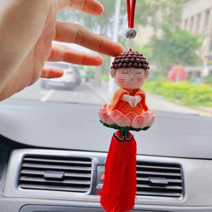 佛小伴钩织材料包手工毛线编织佛陀车挂汽车配饰装饰品钩织自制祝