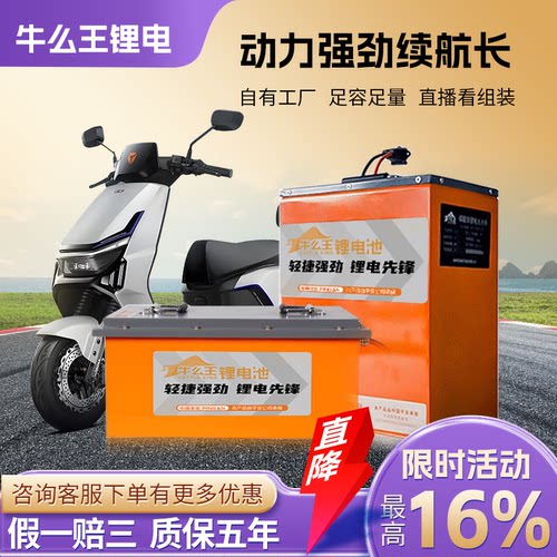 牛么王60V/72V锂电池热销款