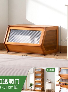 书架落地置物架书柜子家用儿童客厅实木简易展示柜卧室靠墙杂物柜