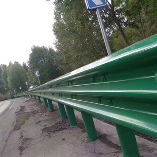 国道乡村道路波形护栏板生产厂家乡村公路防撞国标非标波形护栏板