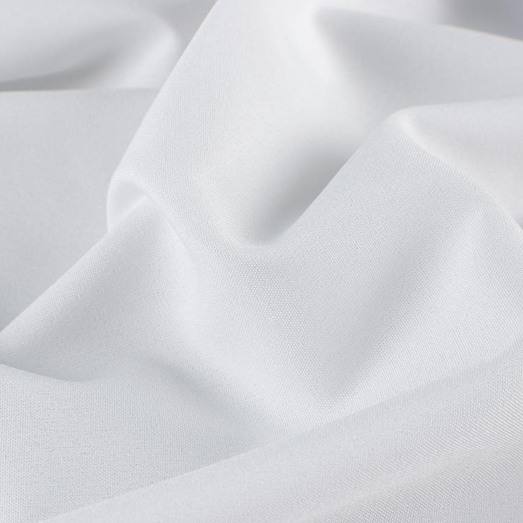 新款直销100D弹力四面弹面料 本白数码印花底布 衬衫汉服连衣裙内