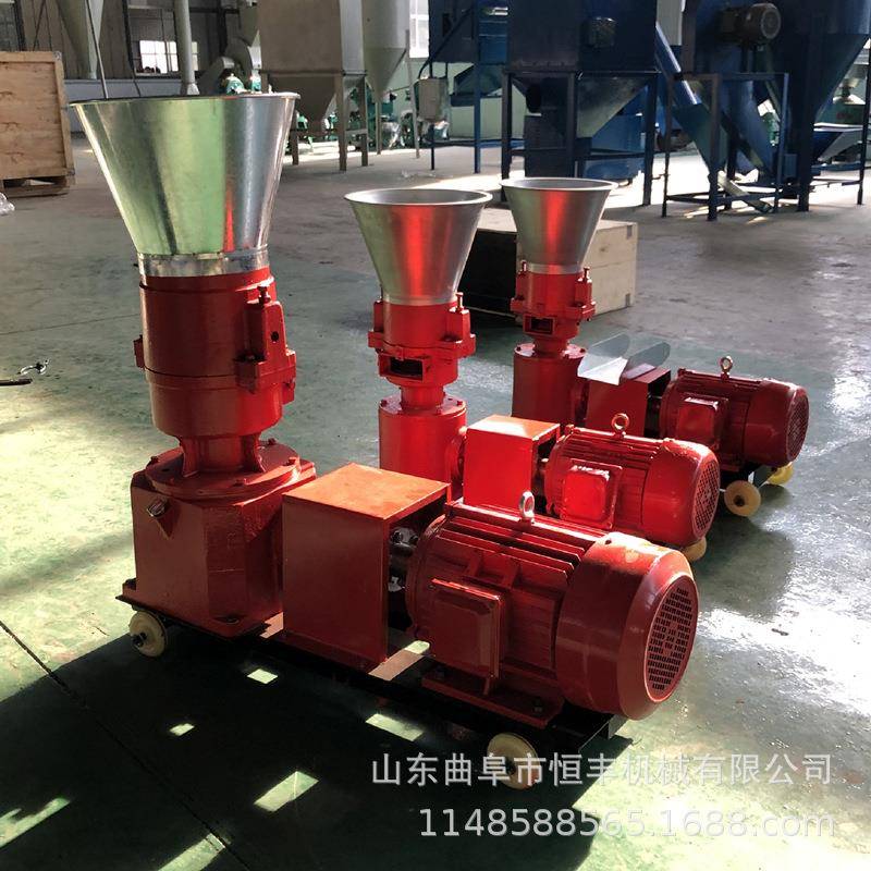 150型单相电家用鸡鸭鹅鱼虾小型饲料颗粒机出口饲料制粒机