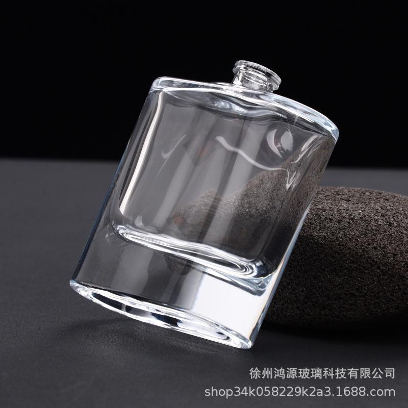 透明持续喷雾玻璃火抛60ml15卡口香水瓶分装瓶香水瓶子裸瓶空瓶子