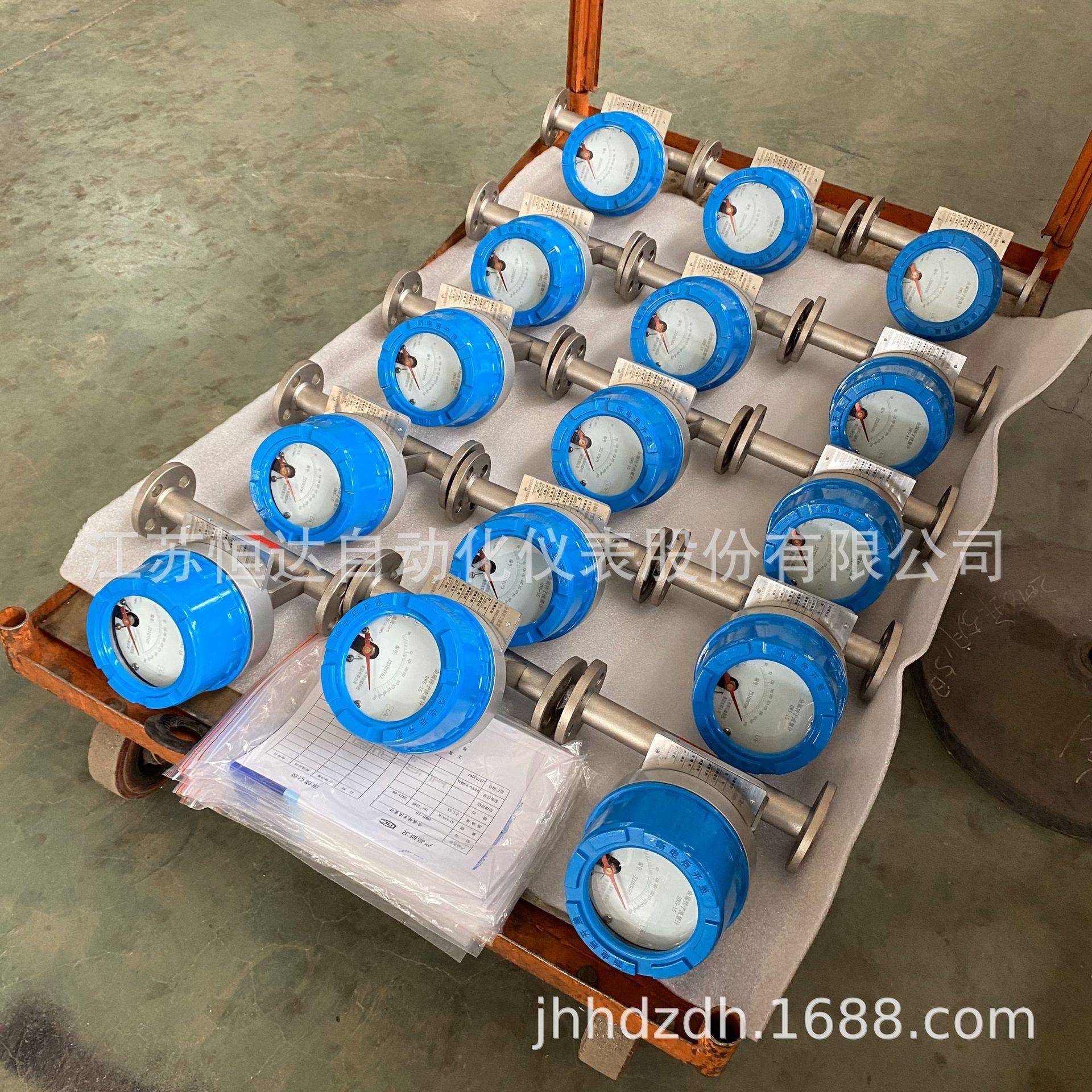 HW5金属转子流量计LZZ-25金属管浮子流量计指针/远传485防爆氨水