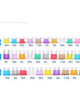 1000个/汽车保险丝插片 车用中小号迷你7.5A 10A15A20A30A35A40A