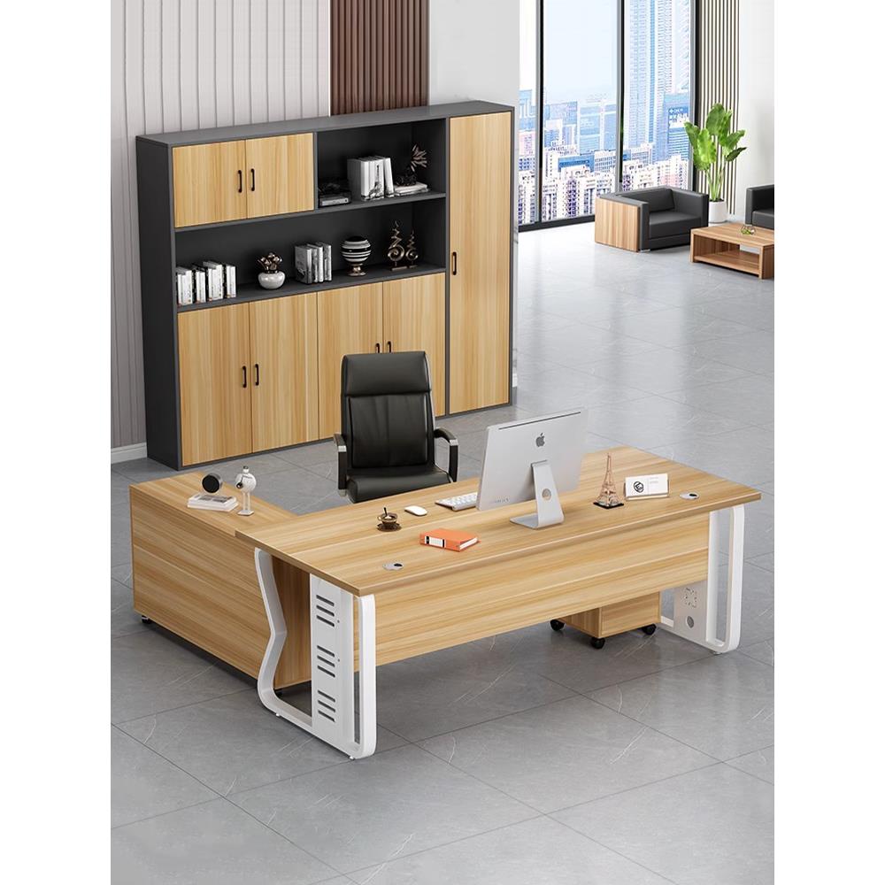 老板办公桌组合新中式办公桌主管办公桌经理办公桌Ceo办公桌办公