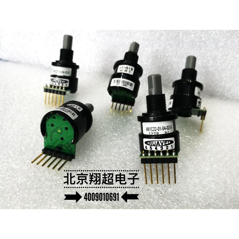 HUAVEI.CN/KALAMOYI光电编码器A61C22-01-04-02-5工控机旋转按钮