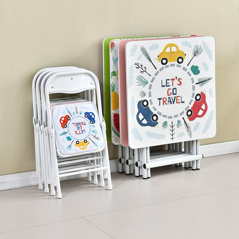 儿童写字桌子家用可折叠桌学生书桌小孩作业课桌简易学习桌椅