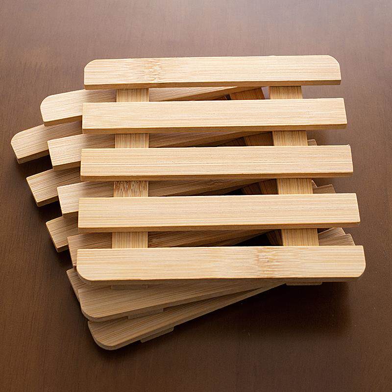 简约竹子防烫垫隔热垫餐垫防烫家用餐桌垫子盘子隔热垫砂锅垫碗垫