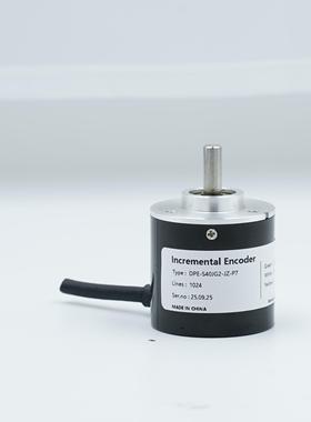 1024PPR线脉冲40外径6mm轴光电编码器工厂ABZ输出免费编码器选型