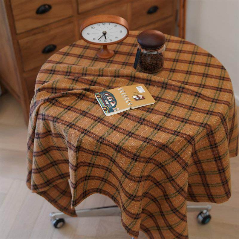 圣诞麦片格子百搭餐桌布茶几桌布野餐垫美式庭院装饰布盖布背景布,居家布艺,桌布,淘宝优惠券,粉丝福利购,淘宝优惠卷