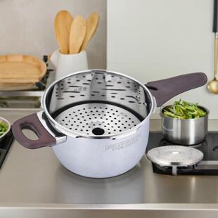 顺髪不锈钢高压锅内专用加厚迷你小蒸笼架篦子矮蒸盘蒸笼蒸格蒸架