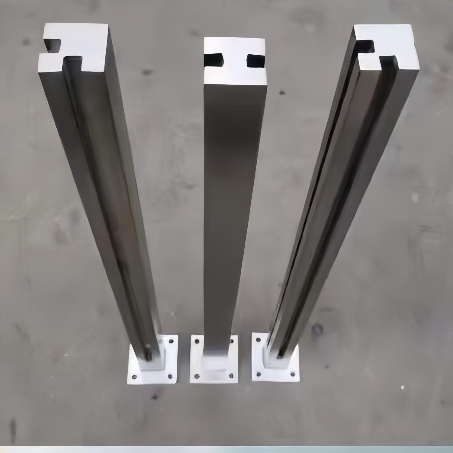 不锈钢立柱卡槽免开孔阳台玻璃楼梯栏杆楼梯扶手立柱露台护栏简约