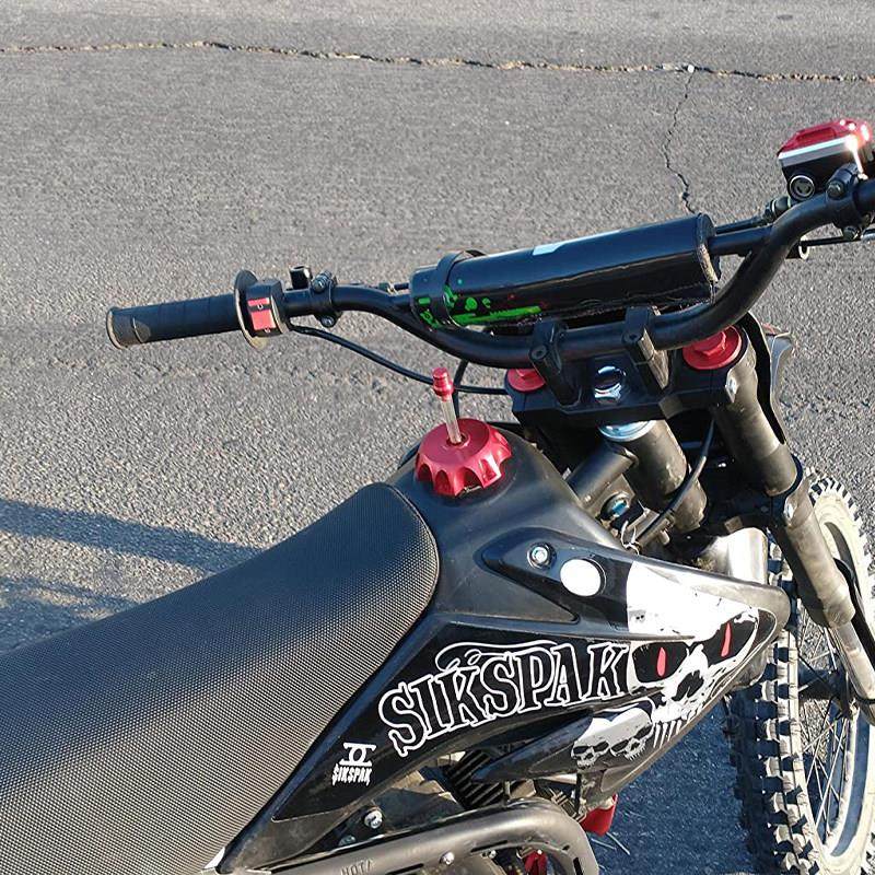 越野摩托车铝合金油箱盖极盗者战狼波速尔M泰坦MX6CQR250改装配件