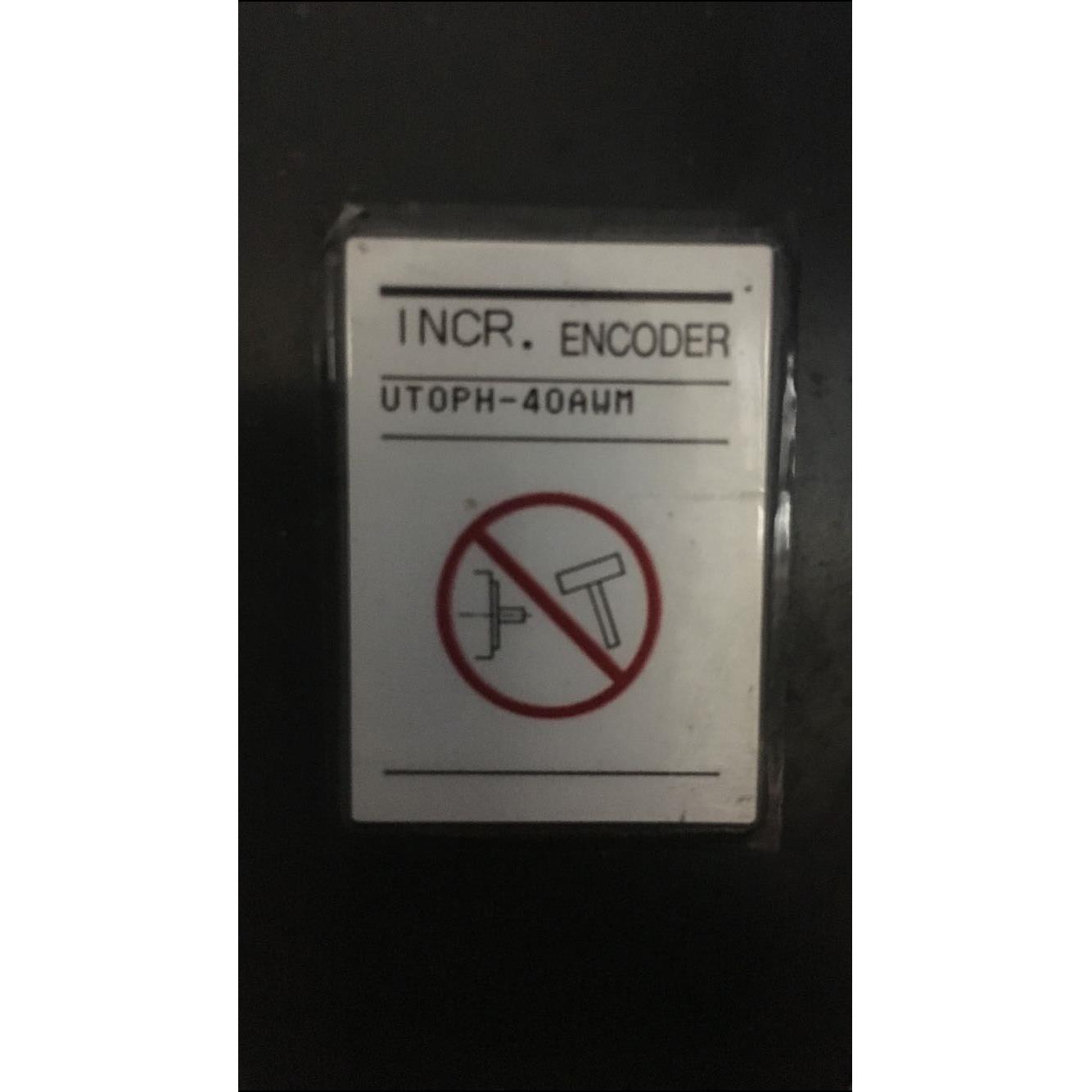 安川编码器UTOPH-40AWM现货拆机包好有保修免费调原点