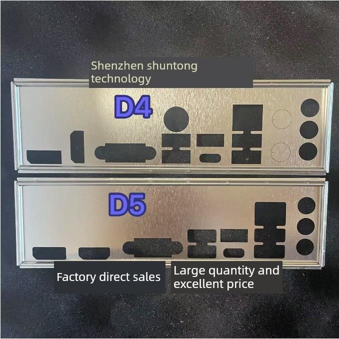 全新定做华擎 B760M-HDV/M.2 D4/D5档板挡片电脑主板挡板机箱档片