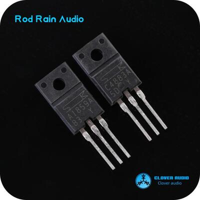 三肯原装中功率管 2SC4883A 2SA1859A 银色细腻 动态足