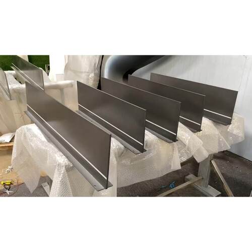 不锈钢T型预埋层板 金属发光一字型带灯铝合金置物架制品加工定做