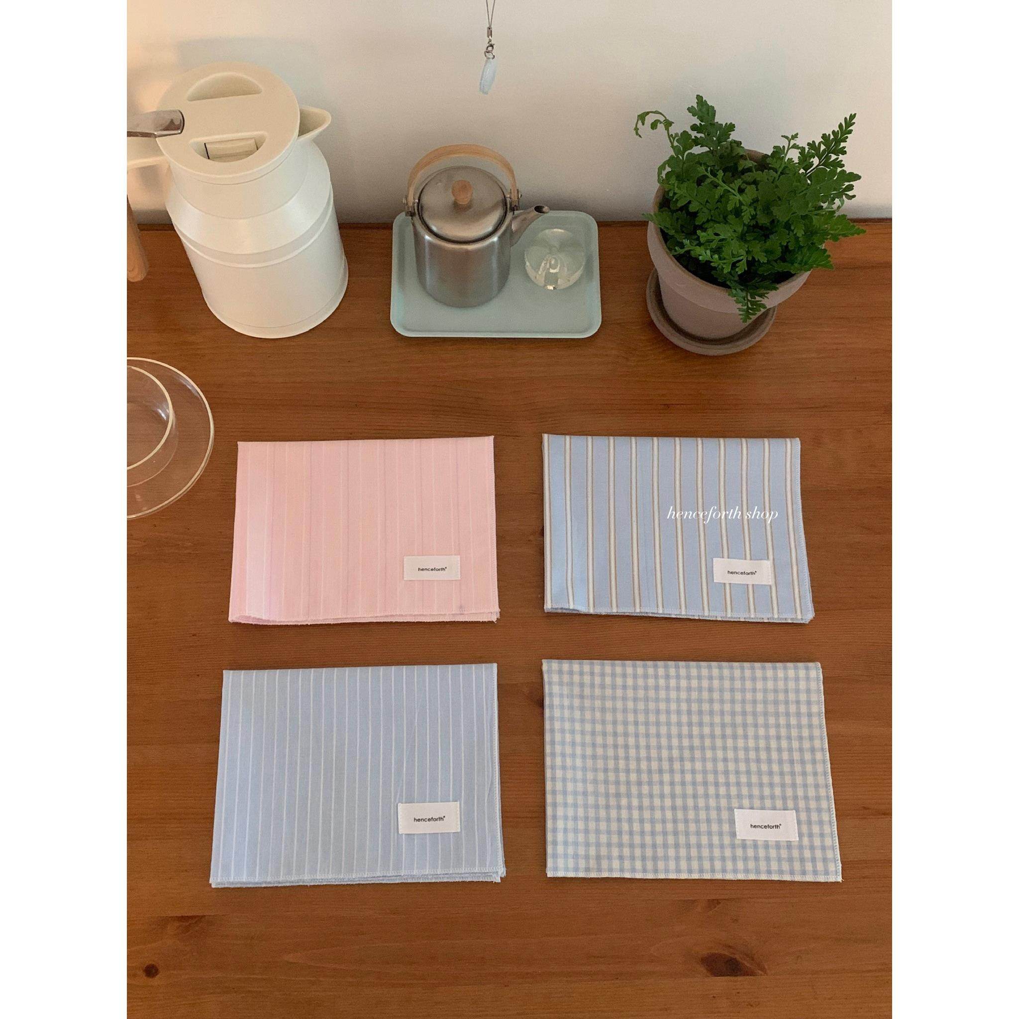 henceforth新款自制简约清新餐巾餐垫韩系ins风餐布拍照盖布,居家布艺,餐垫,淘宝优惠券,粉丝福利购,淘宝优惠卷