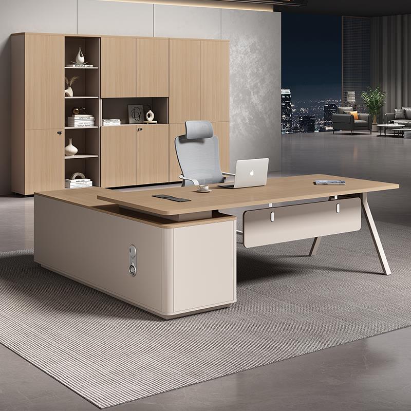 老板桌办公桌经理桌椅组合时尚主管桌电脑简约现代大班台办公室桌