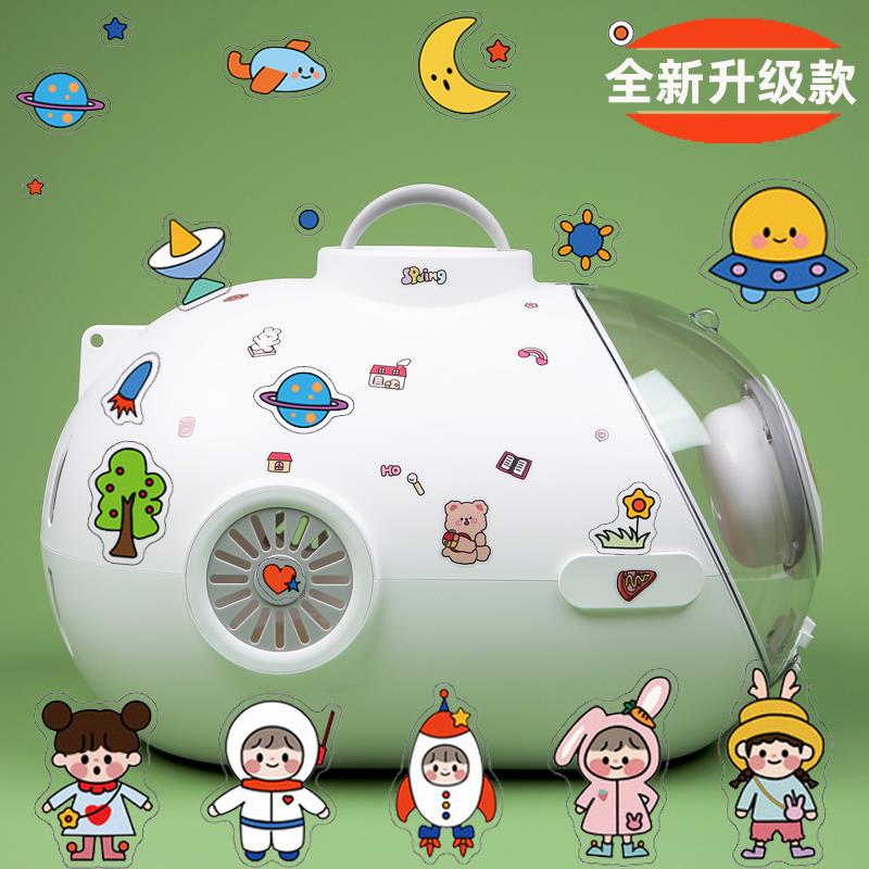 GOLOVE 猫包升级版外出便携宠物包手提太空舱中型猫窝猫咪透明包