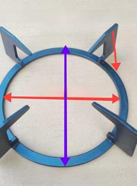 适用方太燃气灶FD21BE长方形锅架煤气灶具支架防滑架配件非原装