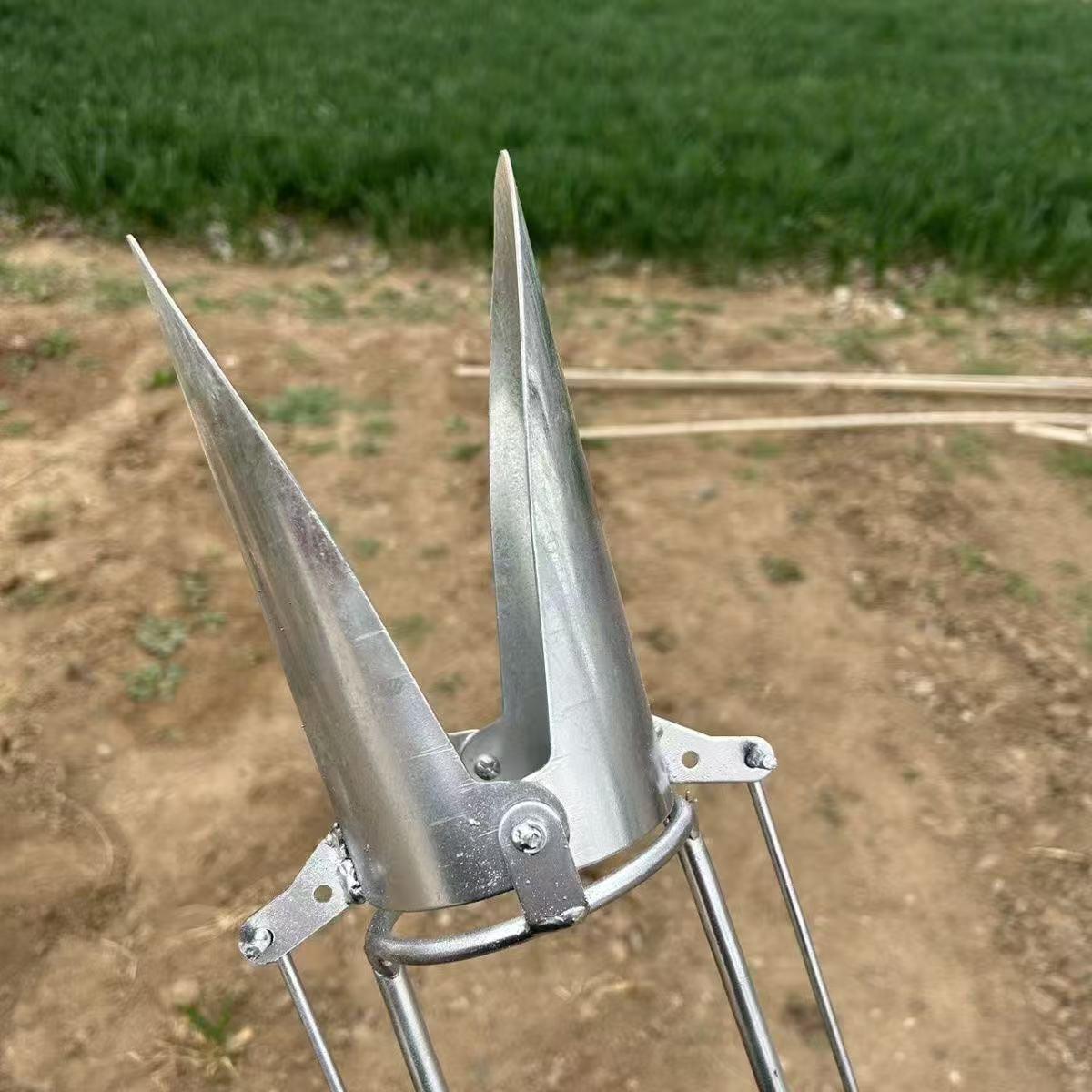 鸭嘴新款农用移苗栽苗栽苗器手动蔬菜水果玉米苗栽苗神器加厚工具