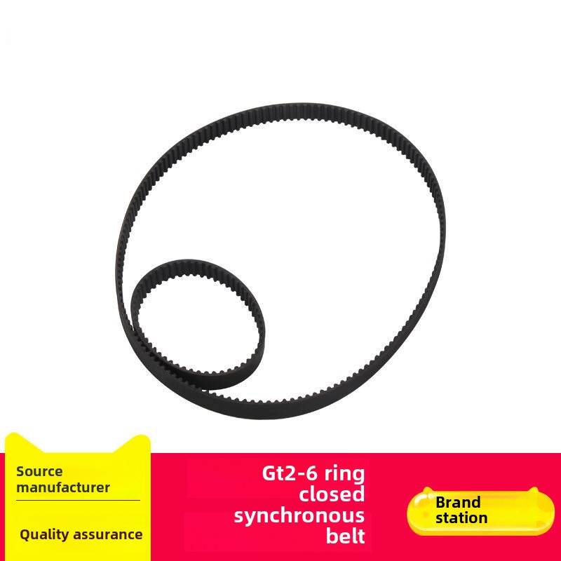 3D打印机2GT环形闭口闭环同步带 橡胶传动皮带gt2 周长402-600mm