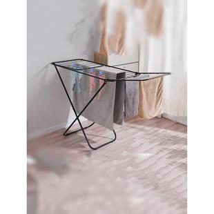 室内翼形晾衣架可折叠理发店毛巾大型晾衣架家用裤子晾衣架阳台地