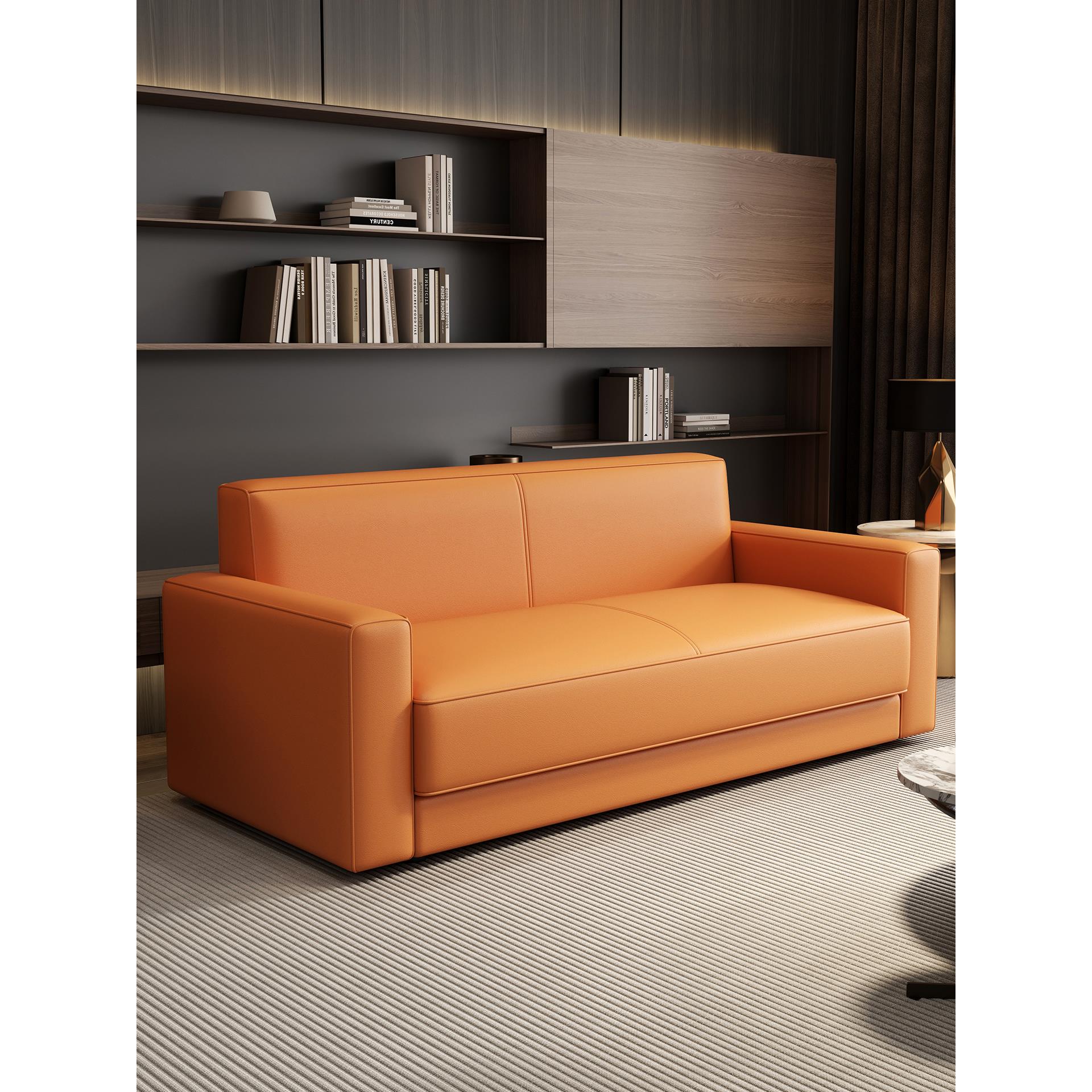 沙发办公室三人位休息区接待现代简约客厅出租房公寓台球室服装店