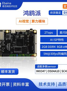 易百纳鸿鸥派海思Hi3516DV500智慧视觉星闪开发板AI图像IPC方案2T