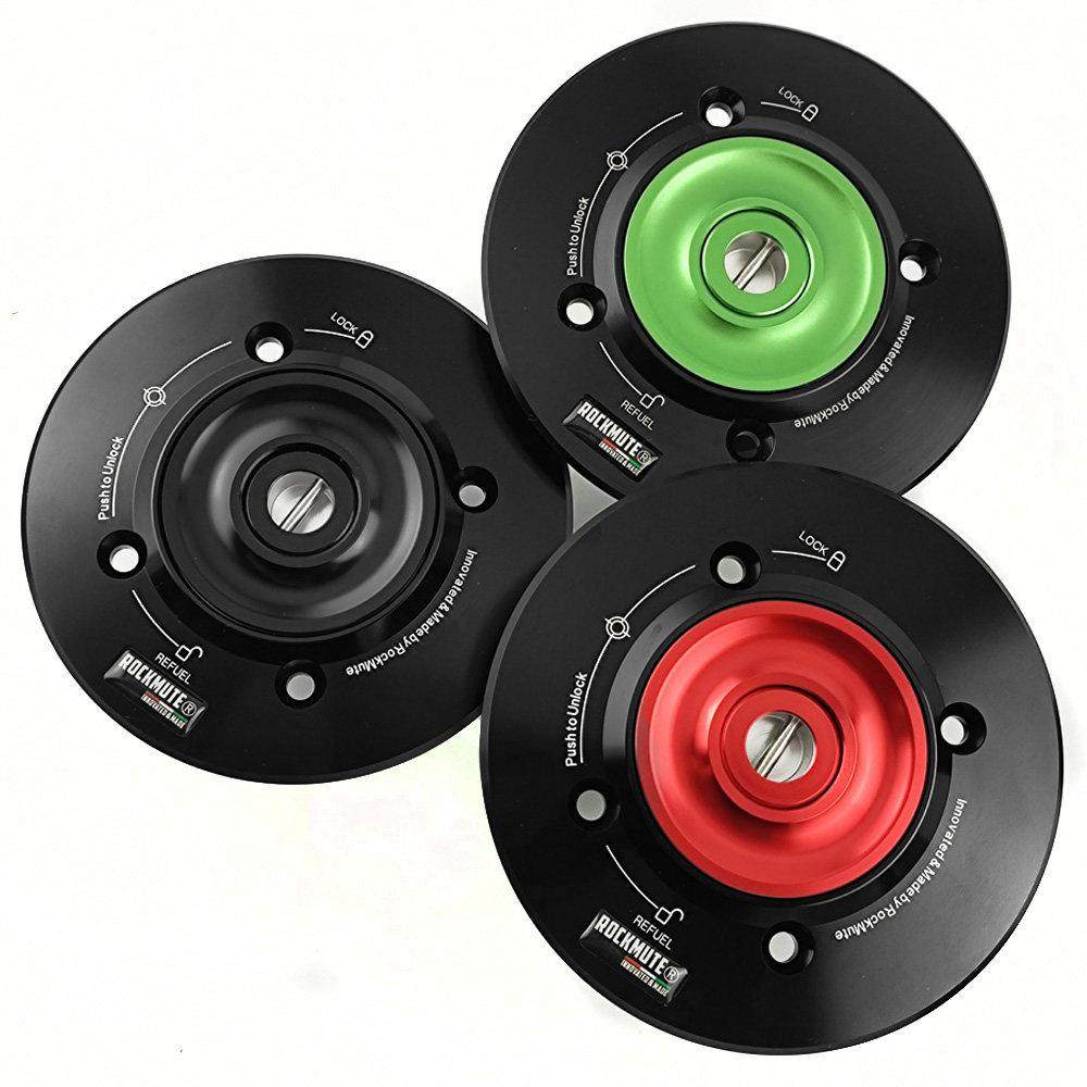 适用川崎Z400 Z650 Z900 ZX25R改装摩托车铝合金带钥匙防盗油箱盖