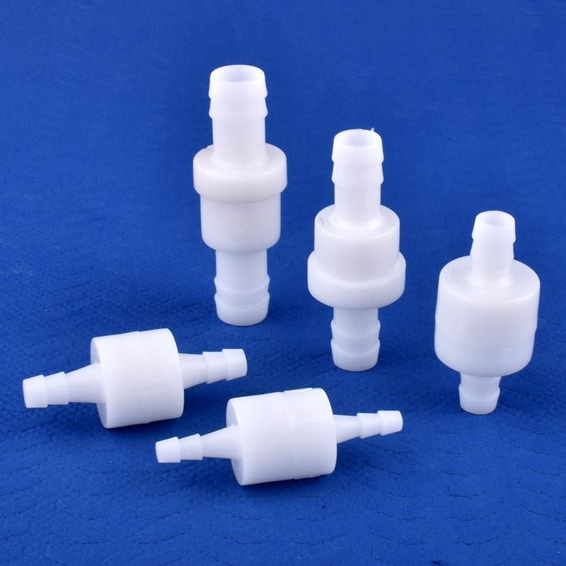 6mm压力型止回阀8mm单向阀10mm止逆阀 塑料截止阀 单流阀4mm 12mm