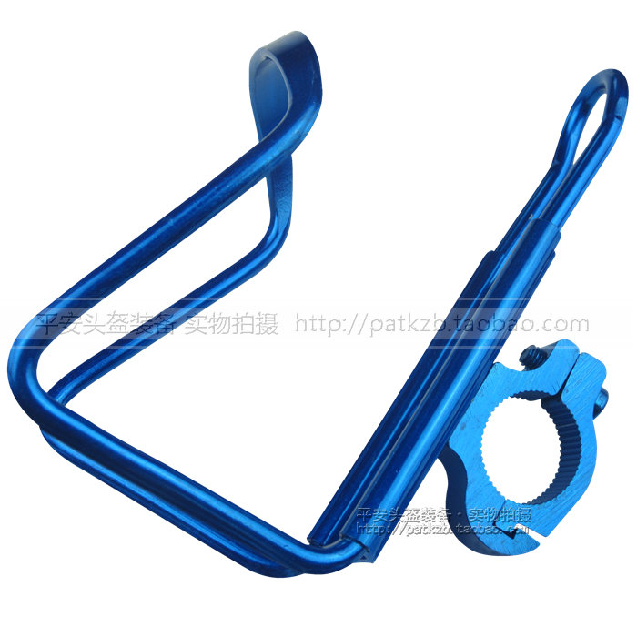 摩托车电动车水杯架加粗铝合金水壶架带扣支架饮料架跨骑改装配件