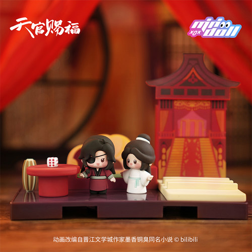 minidoll迷你多天官赐福minispace指尖玩偶桌面收纳极乐坊摆件