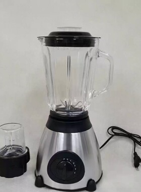 跨境破壁机玻璃料理机双杯y66搅拌机果汁机多功能榨汁机家用