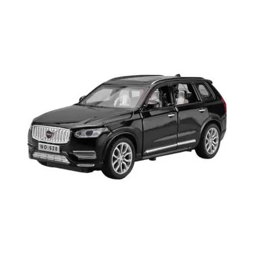 车模型XC90音乐仿真摆设6沃尔沃:1合金车模灯光开门回力32