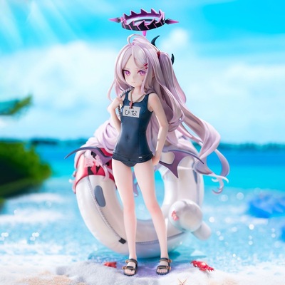 蔚蓝档案空崎日奈水着泳装手办礼物公仔桌面摆件动漫美少女模型