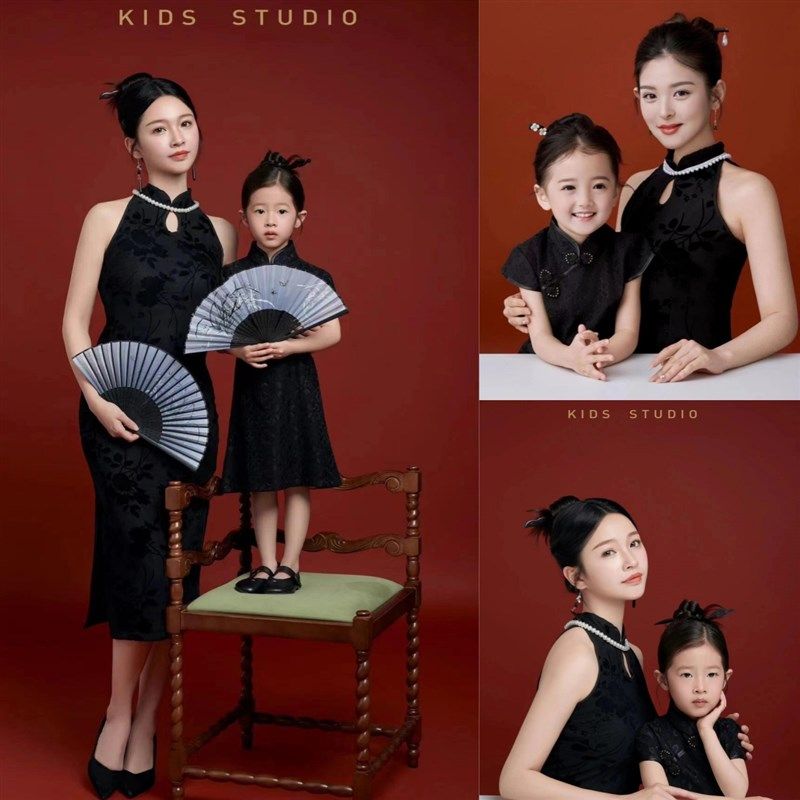 全家福摄影服装家庭装母女亲子装影楼拍照周岁亲子摄影衣服套装,童装/婴儿装/亲子装,套装,淘宝优惠券,粉丝福利购,淘宝优惠卷