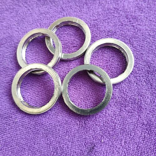 125/150/200摩托车排气管接头垫烟筒接口垫不锈钢垫子不变形耐用