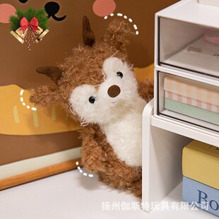 圣诞系列小雪人麋鹿毛绒公仔圣诞礼物萨米雪人公仔玩偶礼物