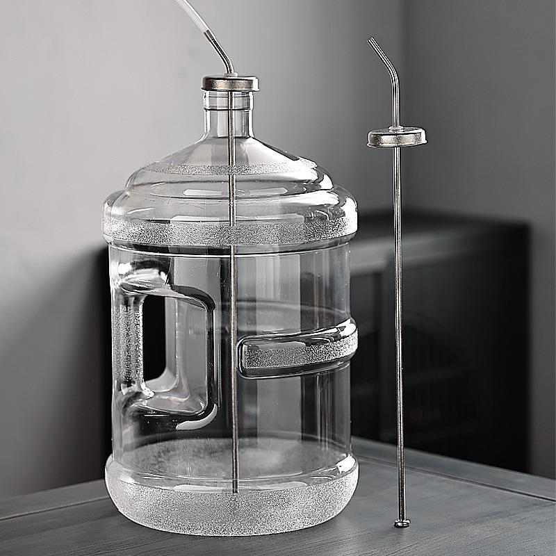 纯钛茶炉自动上水管桶装抽水管沉底直通进水管茶具配件装水桶水管