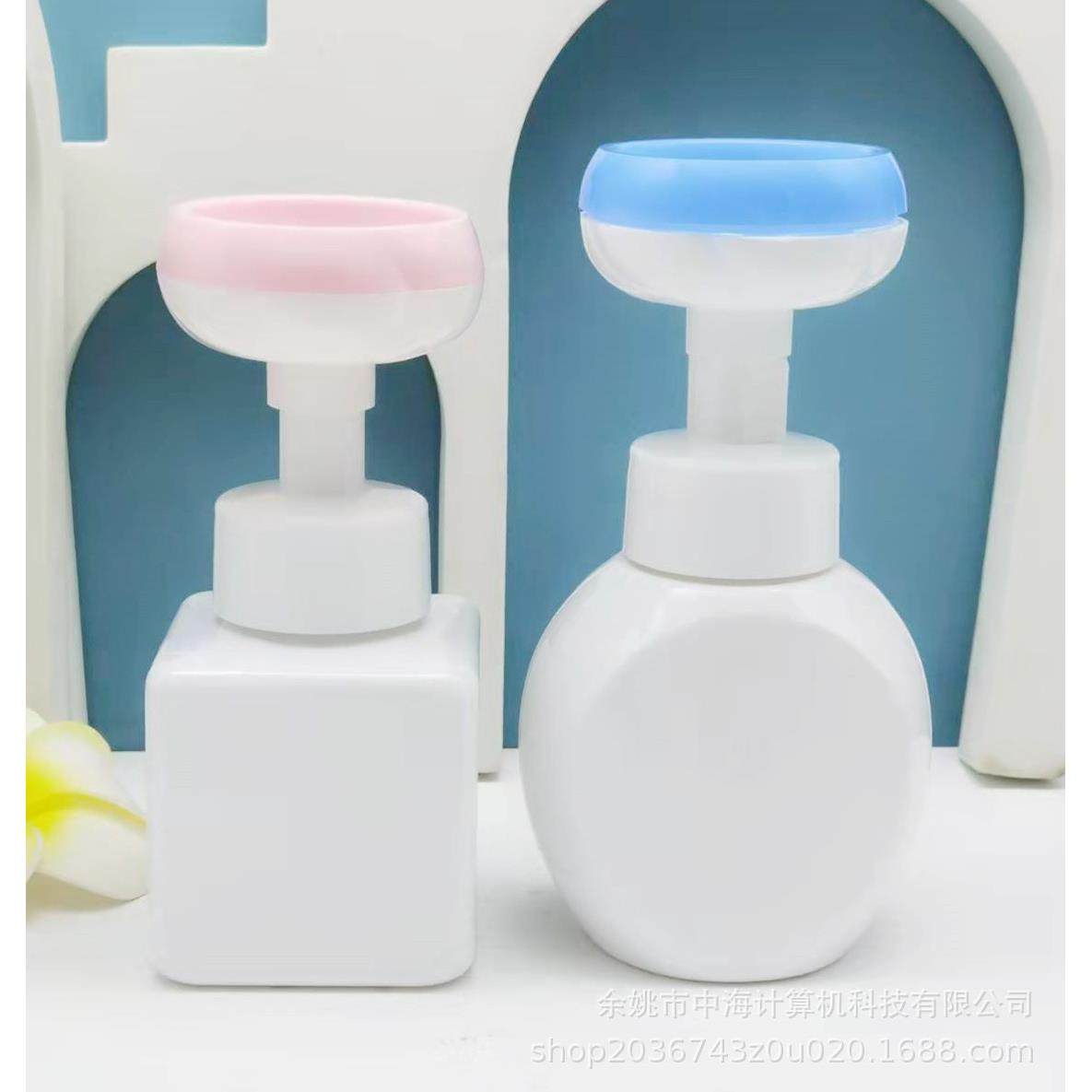 250-300ml花朵起泡瓶塑料瓶花型泡泡洗手液瓶分装瓶可印刷,包装,护肤品包装,淘宝优惠券,粉丝福利购,淘宝优惠卷